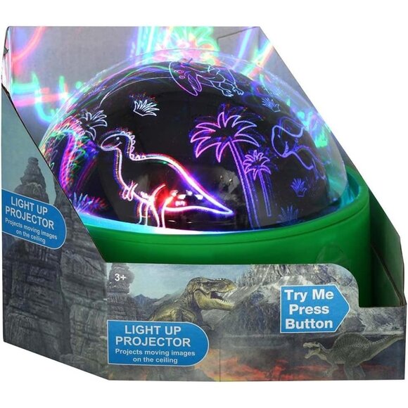 Dinosaur-Themed Light-Up Projector For Kids - Picture 1 of 1